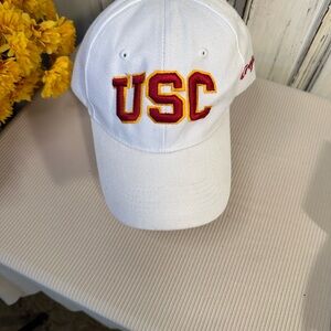 Classic  USC White Baseball Cap